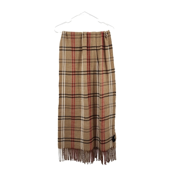 Steve Madden Women's Mid Weight Cozy Plaid Muffler Scarf - OS - Picture 1 of 4